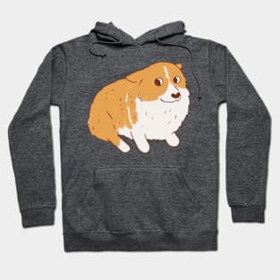 Funny corgi art Hoodie